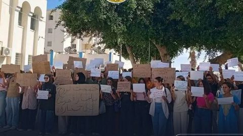 طلبة صفاقس ينفذون إضراباً عاماً احتجاجاً على وفاة زميلتهم
